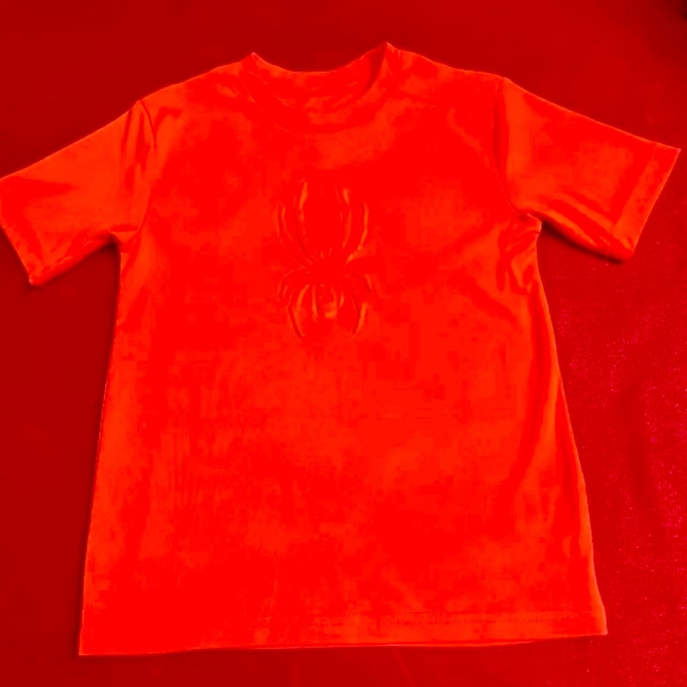 🕷️🕷️ Spyder Orange Performance Short Sleeve Shirt 🕷️🕷️